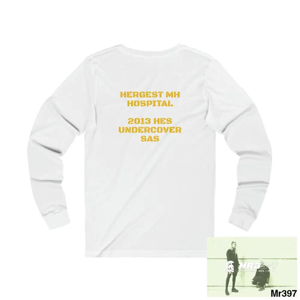 Hergest MH 2013 A1 Who Dares Wins Unisex Jersey Long Sleeve Tee Long-sleeve