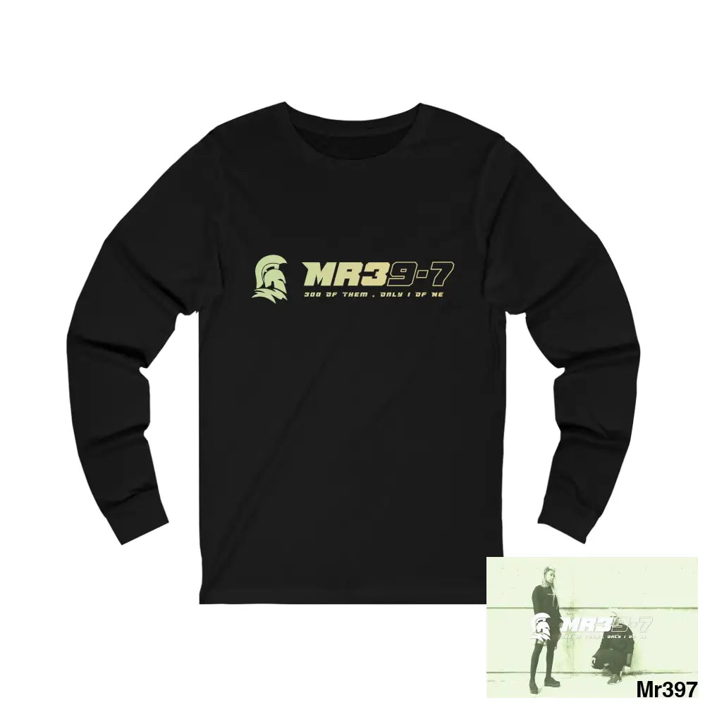 Hergest MH 2013 A1 Who Dares Wins Unisex Jersey Long Sleeve Tee S / Black Long-sleeve