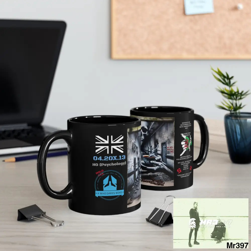 Hergest X3 SAS links MH VAR Cyanide Tea Assassination Fail no 2 11oz Tactical GB / Black Mug 11oz Mug