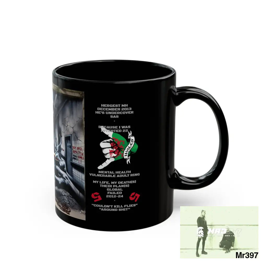 Hergest X3 SAS links MH VAR Cyanide Tea Assassination Fail no 2 11oz Tactical GB / Black Mug 11oz Mug