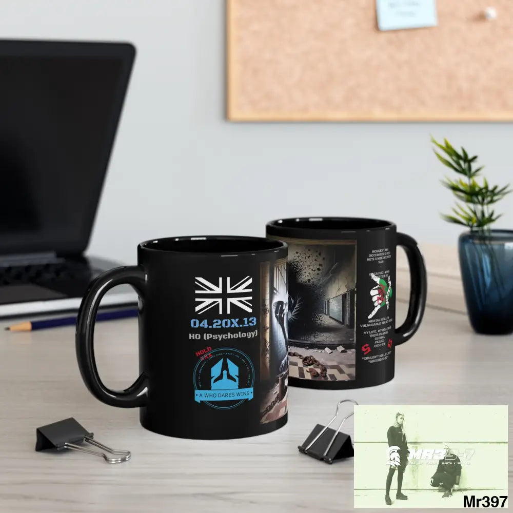 Hergest X3 SAS links MH VAR Cyanide Tea Assassination Fail no 4 11oz Tactical GB / Black Mug 11oz Mug