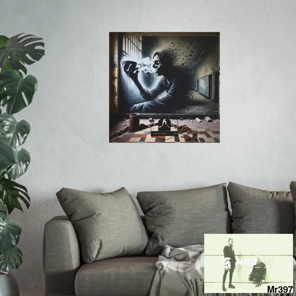 Inside A Mental Health VAR Cyanide Tea Assassination failure A1WDW December 2013- Fine Art Posters Poster