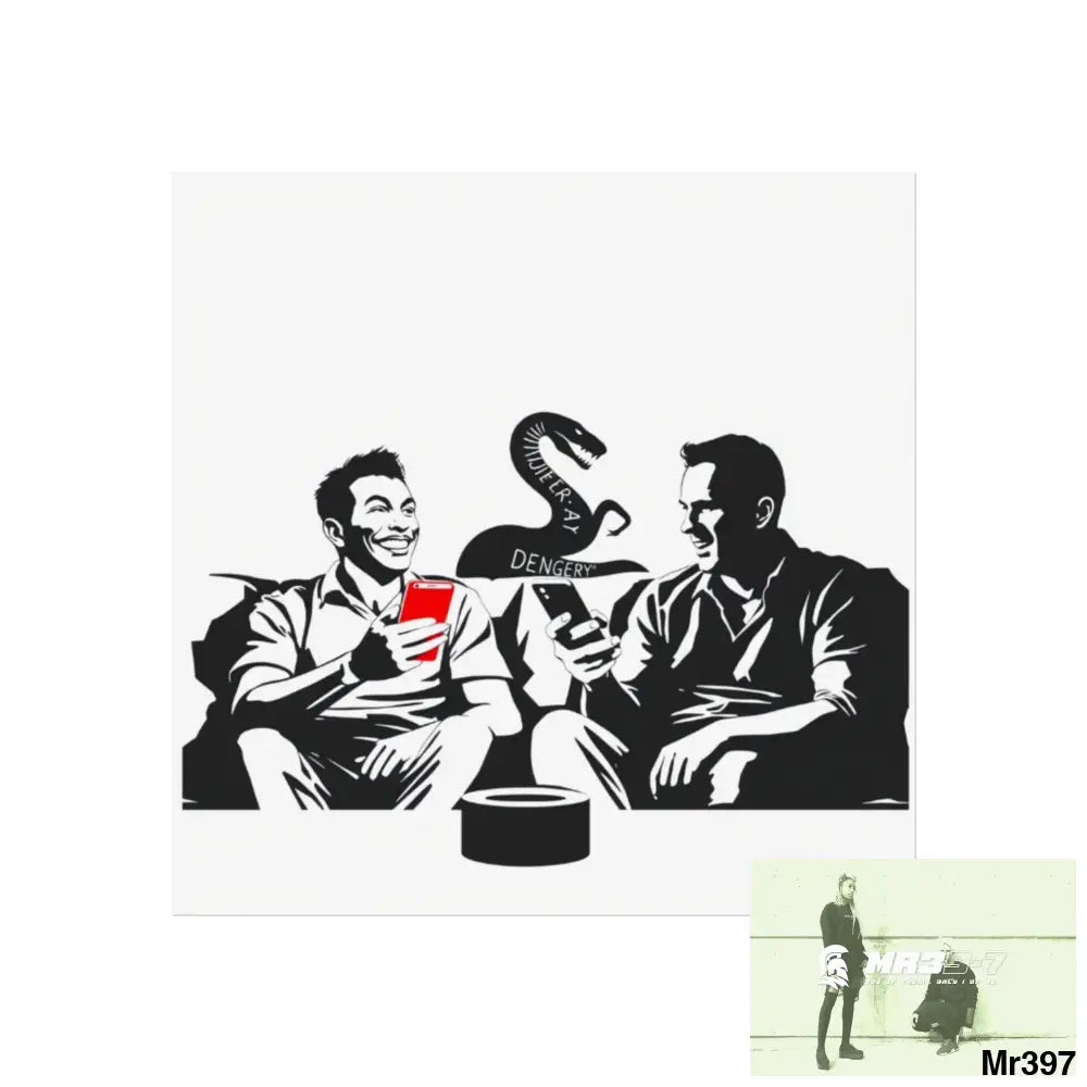 Jealousy and Death Threat my way the source September 2007 no 1 Fine Art Posters 30″ x 30″ / Matte Poster