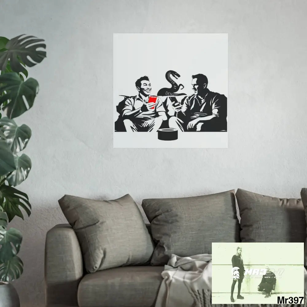 Jealousy and Death Threat my way the source September 2007 no 1 Fine Art Posters Poster