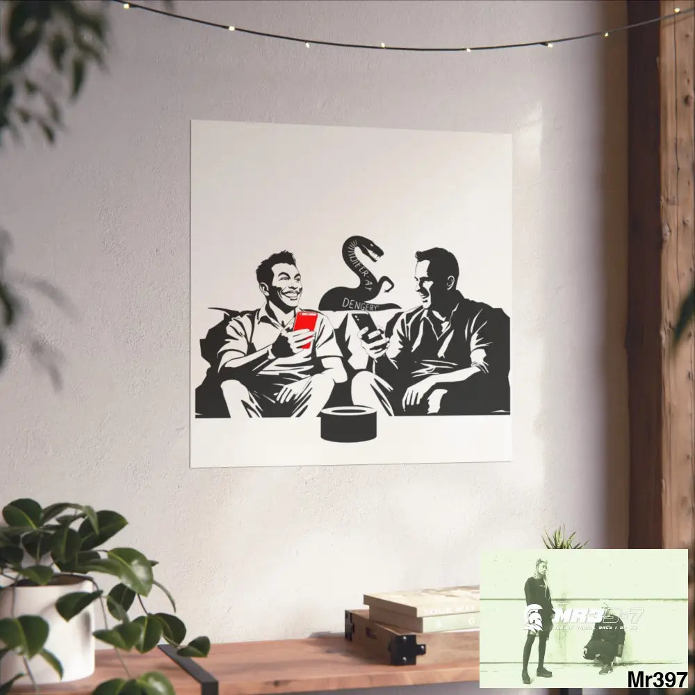 Jealousy and Death Threat my way the source September 2007 no 1 Fine Art Posters Poster