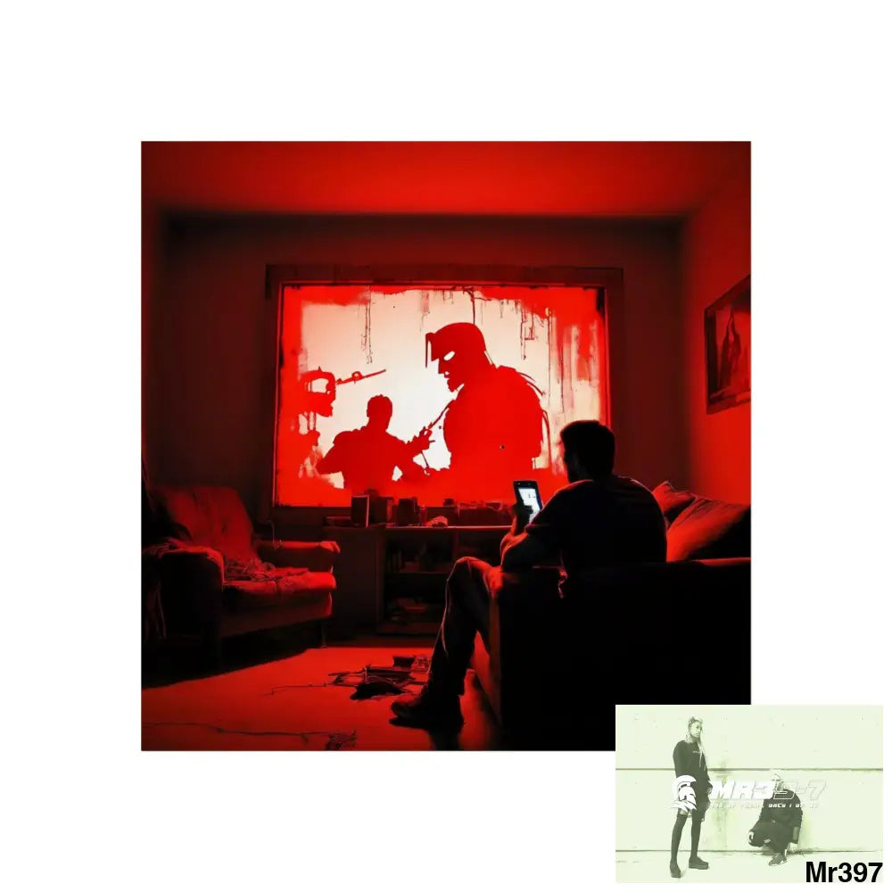 Jealousy and Death Threat my way the source September 2007 no 16 Fine Art Posters 16″ x 16″ / Matte Poster