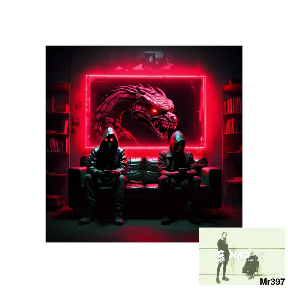 Jealousy and Death Threat my way the source September 2007 no 21 Fine Art Posters 24″ x 24″ / Matte Poster