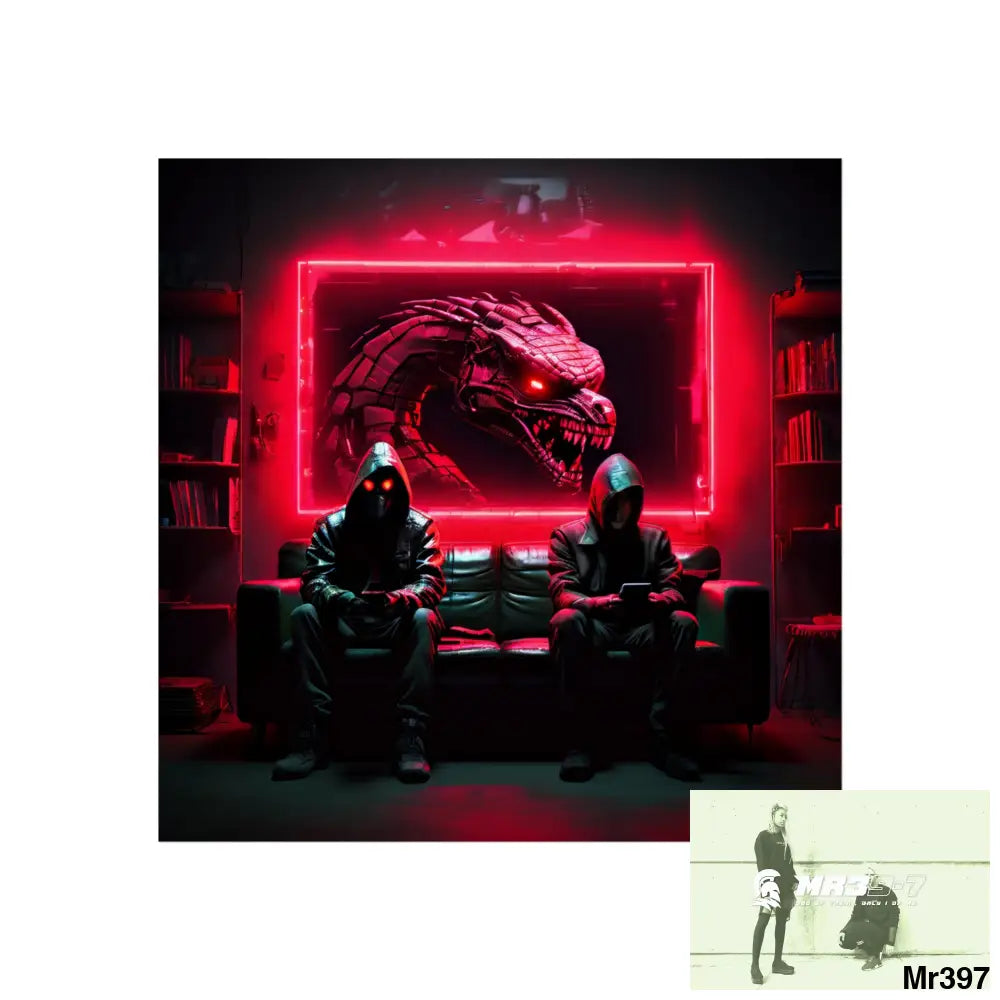 Jealousy and Death Threat my way the source September 2007 no 21 Fine Art Posters 30″ x 30″ / Matte Poster