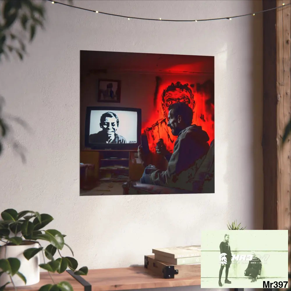 Jealousy and DeathThreat my way the source September 2007 no 6 Fine Art Posters Poster