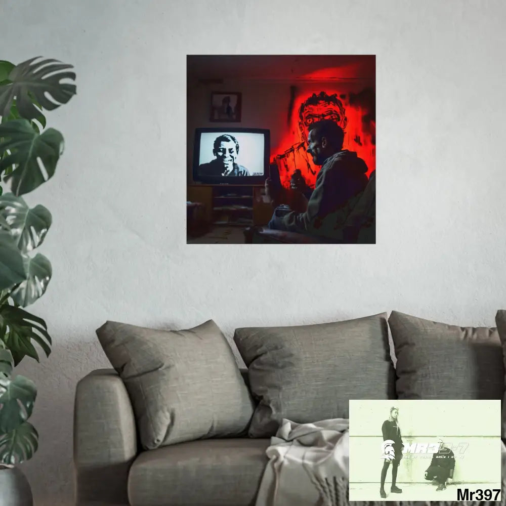 Jealousy and DeathThreat my way the source September 2007 no 6 Fine Art Posters Poster