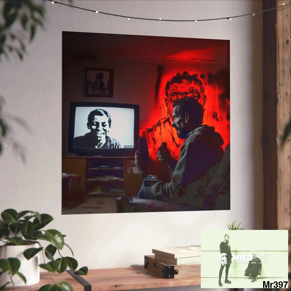 Jealousy and DeathThreat my way the source September 2007 no 6 Fine Art Posters Poster