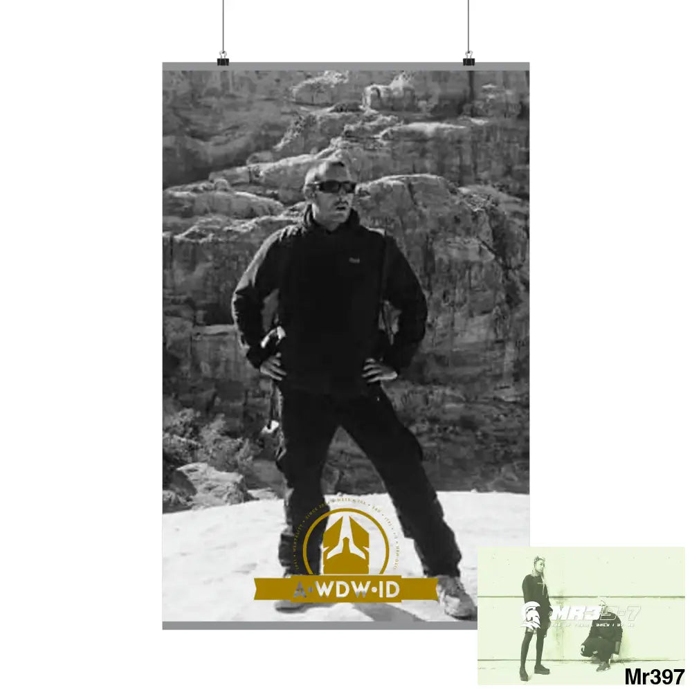 (Jordan) A Who Dares Wins ID RSF Matte Vertical Posters 22’’ x 34’’ / Matte Poster