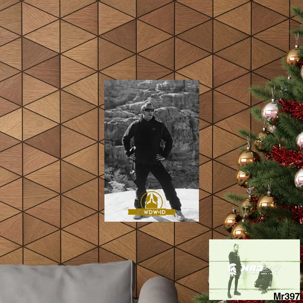 (Jordan) A Who Dares Wins ID RSF Matte Vertical Posters Poster