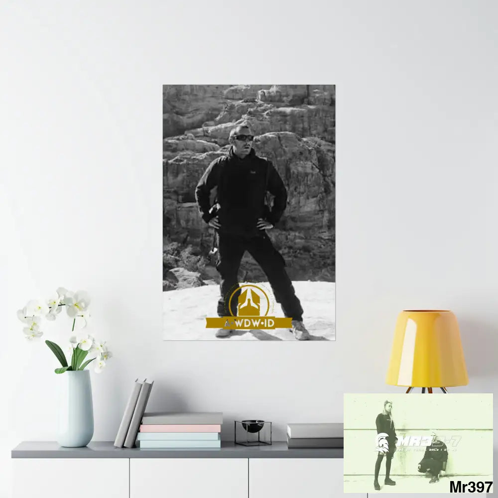 (Jordan) A Who Dares Wins ID RSF Matte Vertical Posters Poster