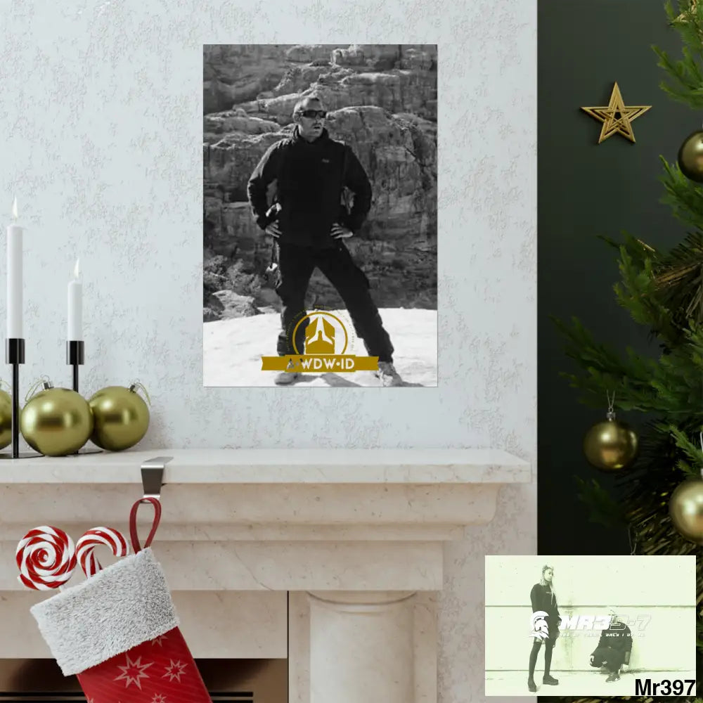 (Jordan) A Who Dares Wins ID RSF Matte Vertical Posters Poster