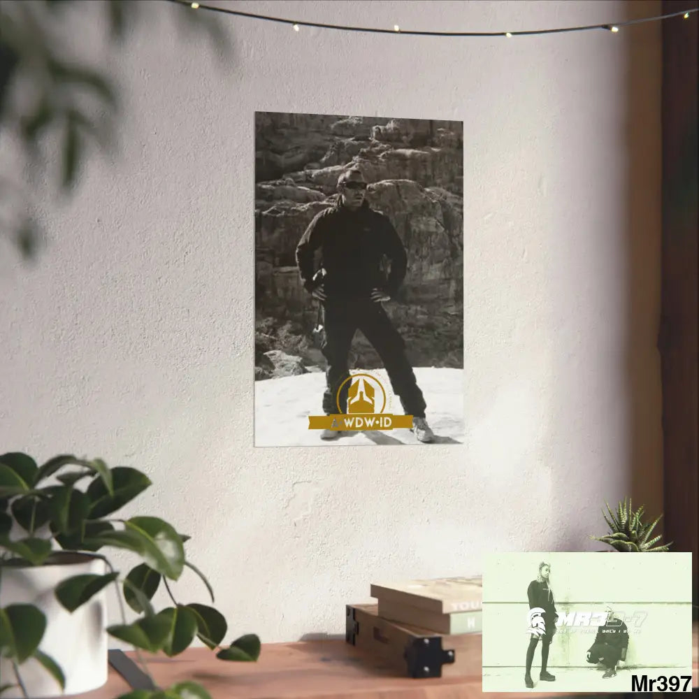 (Jordan) A Who Dares Wins ID RSF Matte Vertical Posters Poster