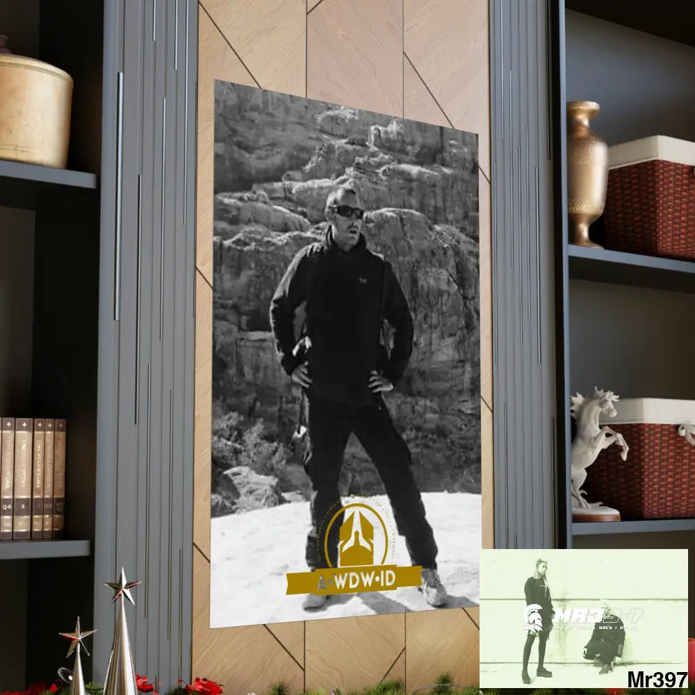 (Jordan) A Who Dares Wins ID RSF Matte Vertical Posters Poster