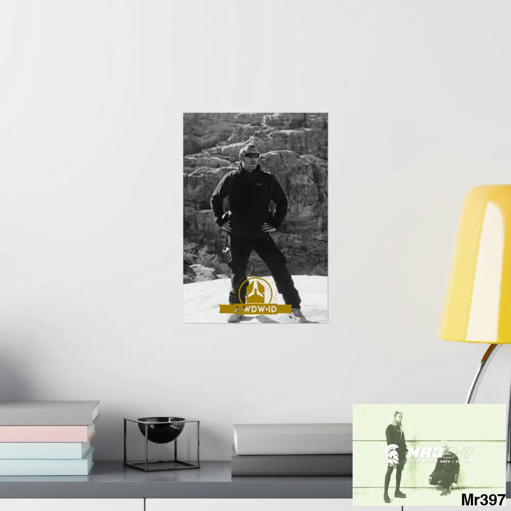 (Jordan) A Who Dares Wins ID RSF Matte Vertical Posters Poster