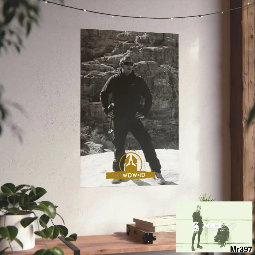 (Jordan) A Who Dares Wins ID RSF Matte Vertical Posters Poster