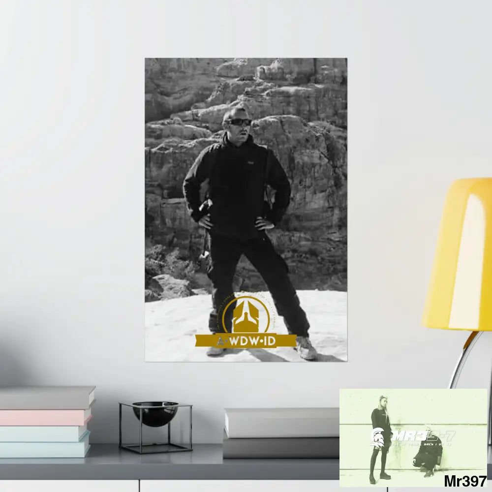 (Jordan) A Who Dares Wins ID RSF Matte Vertical Posters Poster