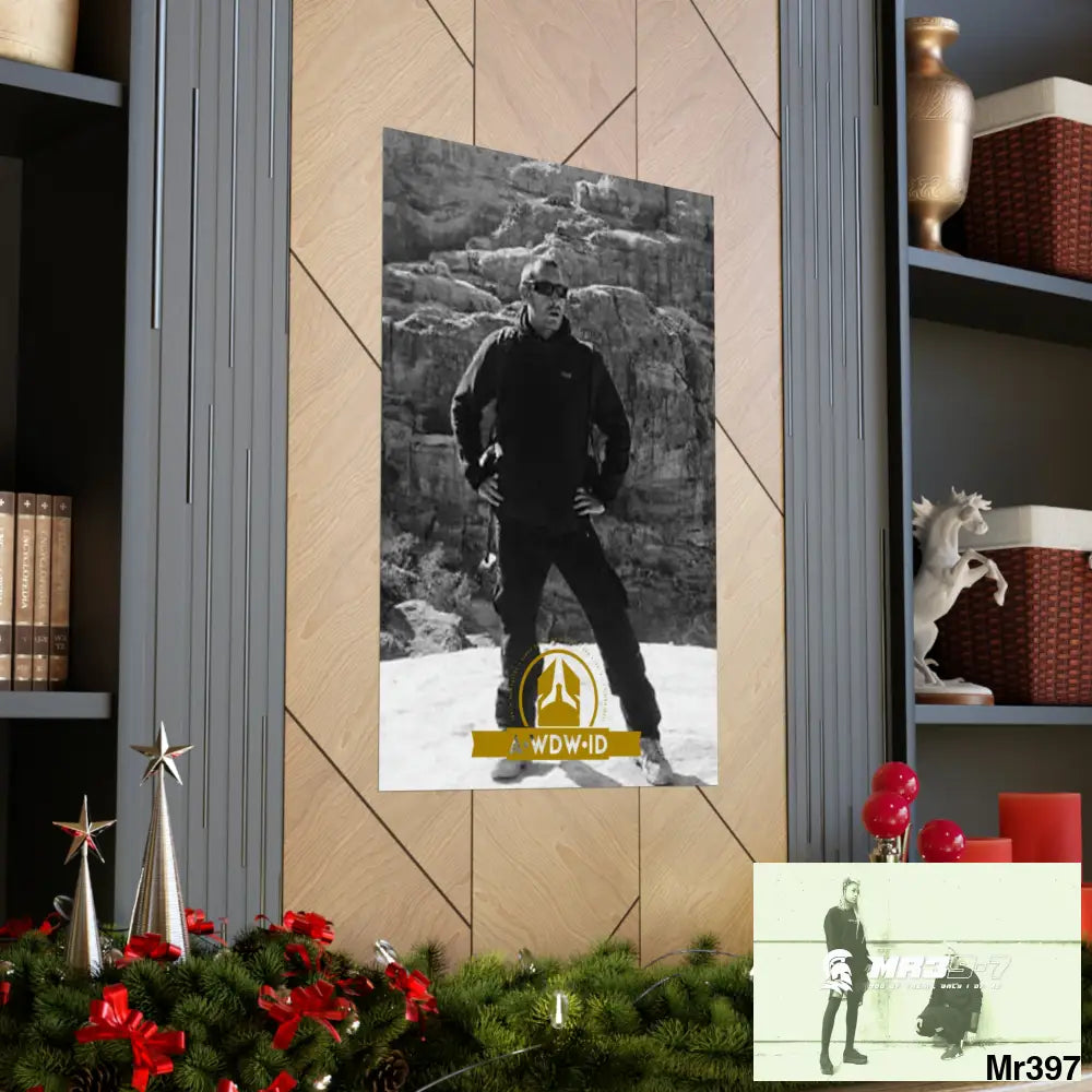 (Jordan) A Who Dares Wins ID RSF Matte Vertical Posters Poster