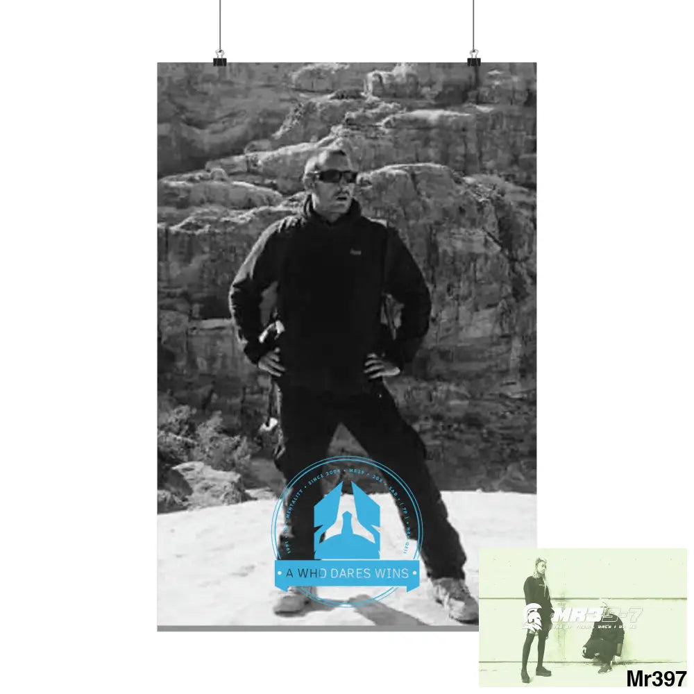(Jordan) A Who Dares Wins Matte Vertical Posters 20″ x 30″ / Matte Poster