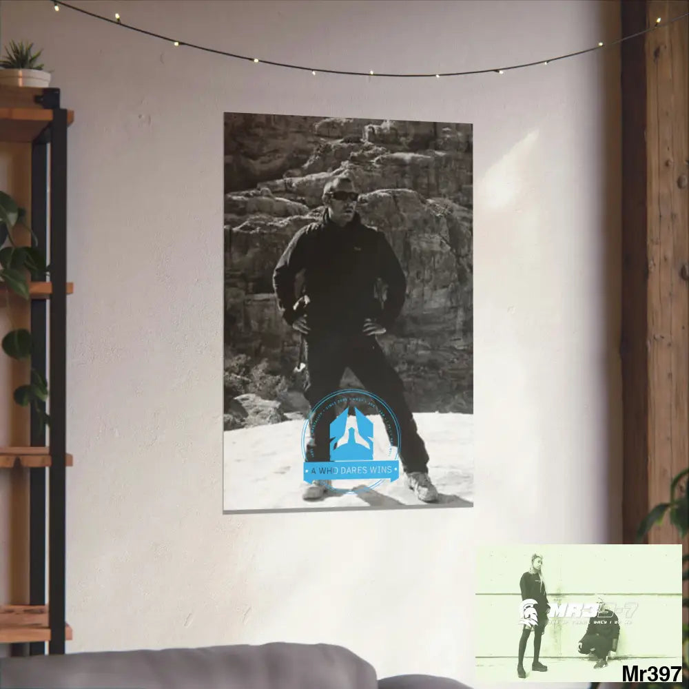 (Jordan) A Who Dares Wins Matte Vertical Posters Poster