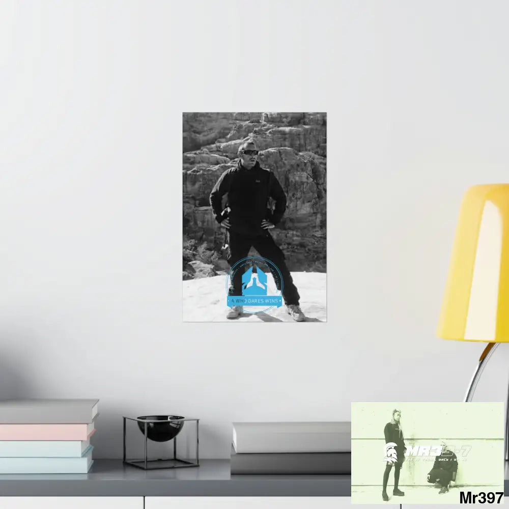 (Jordan) A Who Dares Wins Matte Vertical Posters Poster