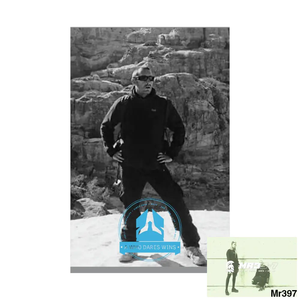 (Jordan) A Who Dares Wins Matte Vertical Posters Poster