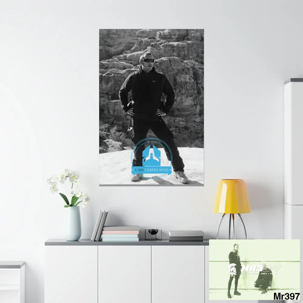 (Jordan) A Who Dares Wins Matte Vertical Posters Poster