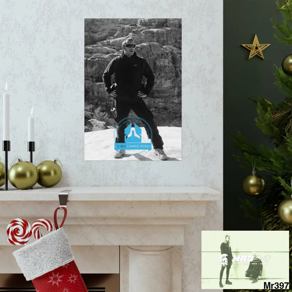 (Jordan) A Who Dares Wins Matte Vertical Posters Poster