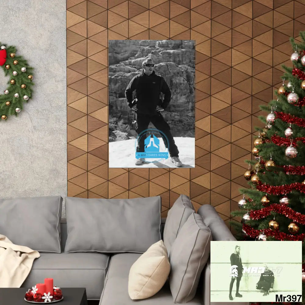 (Jordan) A Who Dares Wins Matte Vertical Posters Poster