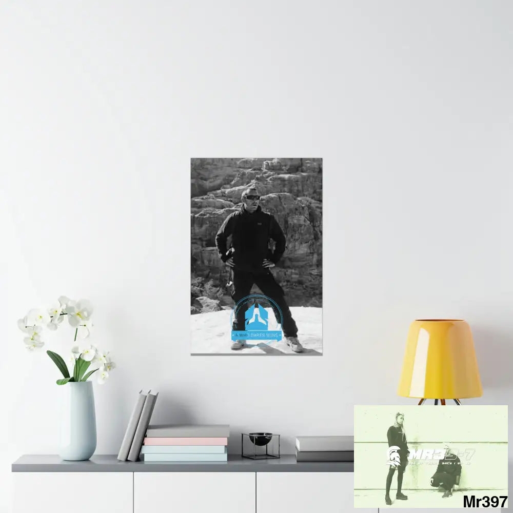 (Jordan) A Who Dares Wins Matte Vertical Posters Poster