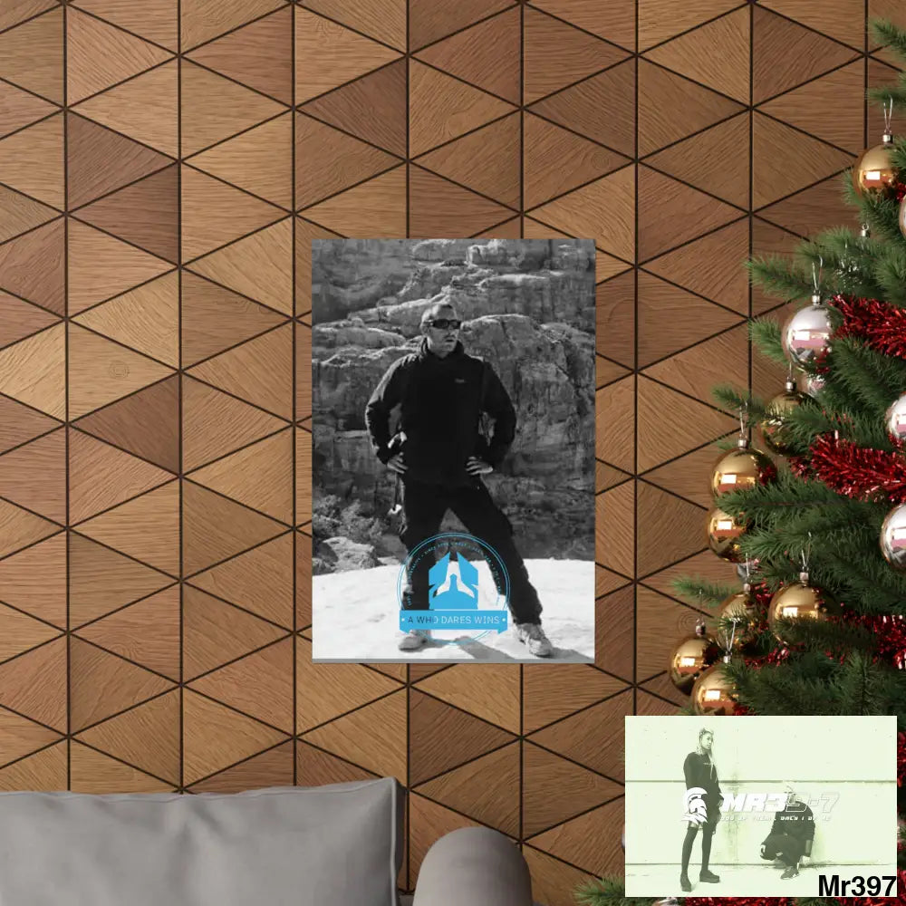 (Jordan) A Who Dares Wins Matte Vertical Posters Poster