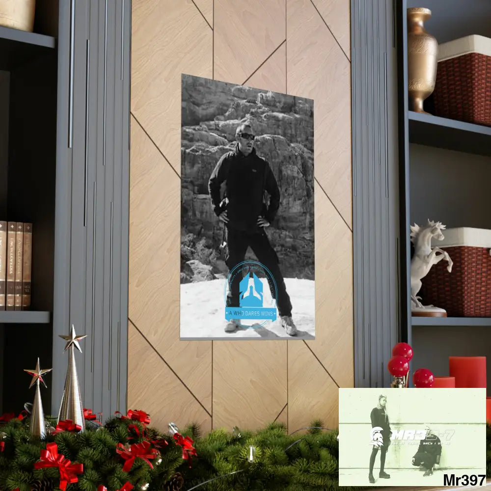 (Jordan) A Who Dares Wins Matte Vertical Posters Poster