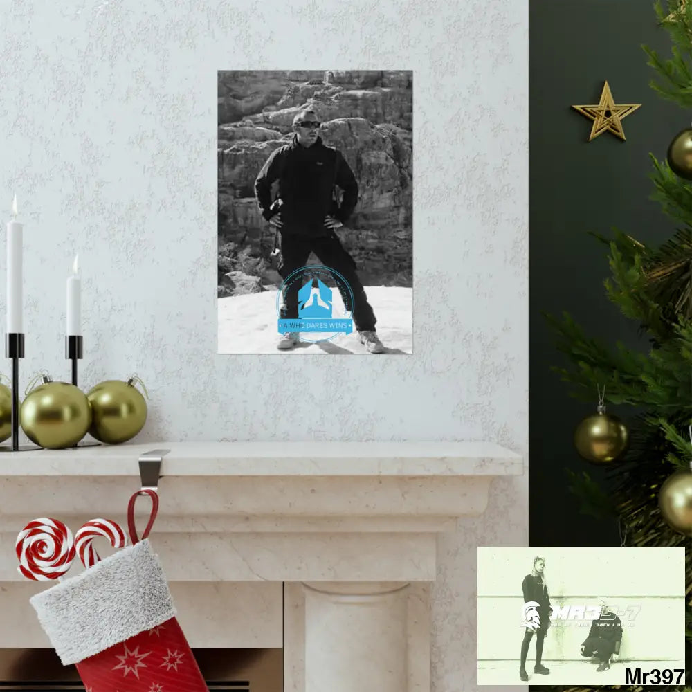 (Jordan) A Who Dares Wins Matte Vertical Posters Poster