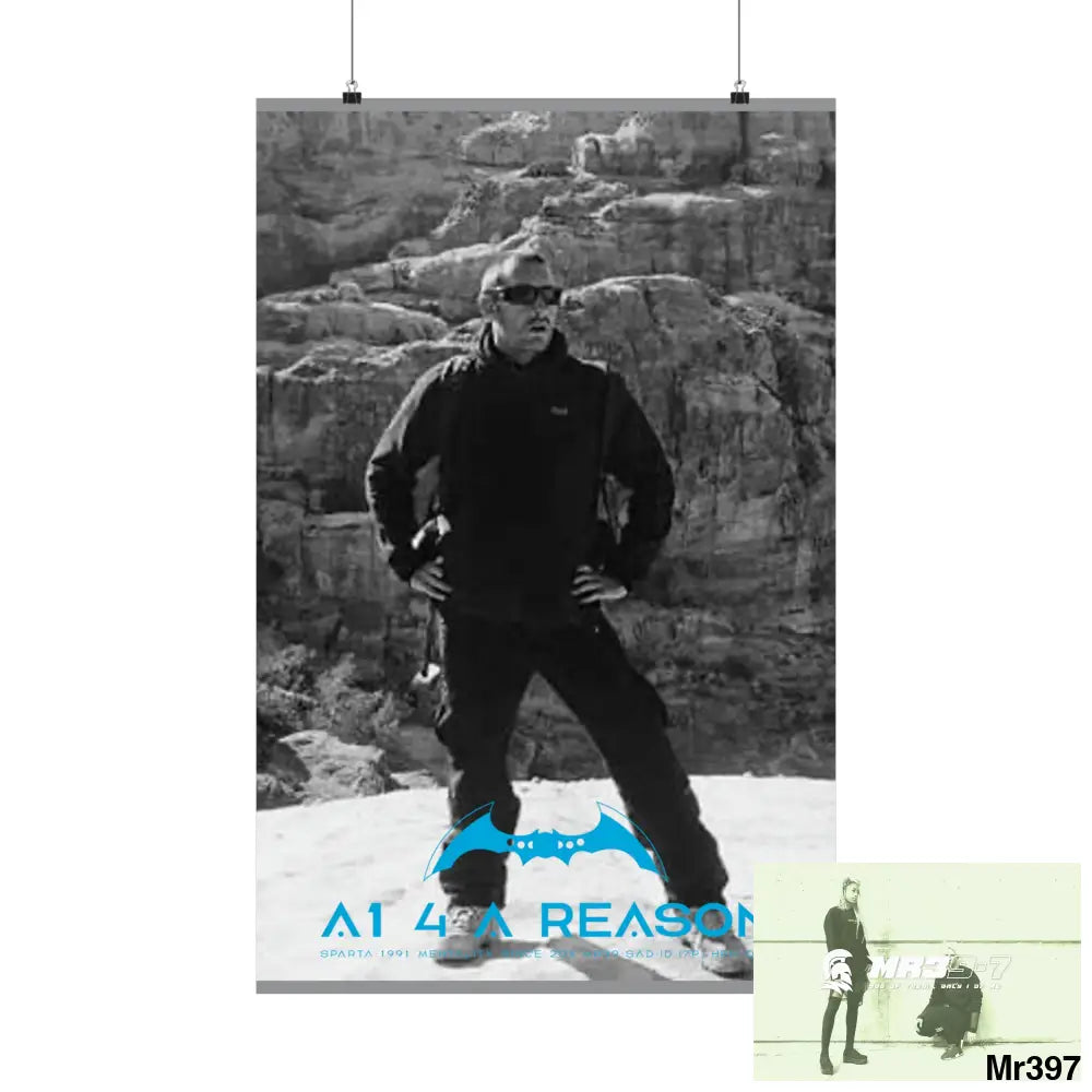 (Jordan) A1 4 Reason Matte Vertical Posters 22’’ x 34’’ / Matte Poster