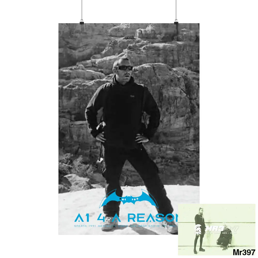 (Jordan) A1 4 Reason Matte Vertical Posters 24″ x 36″ / Matte Poster