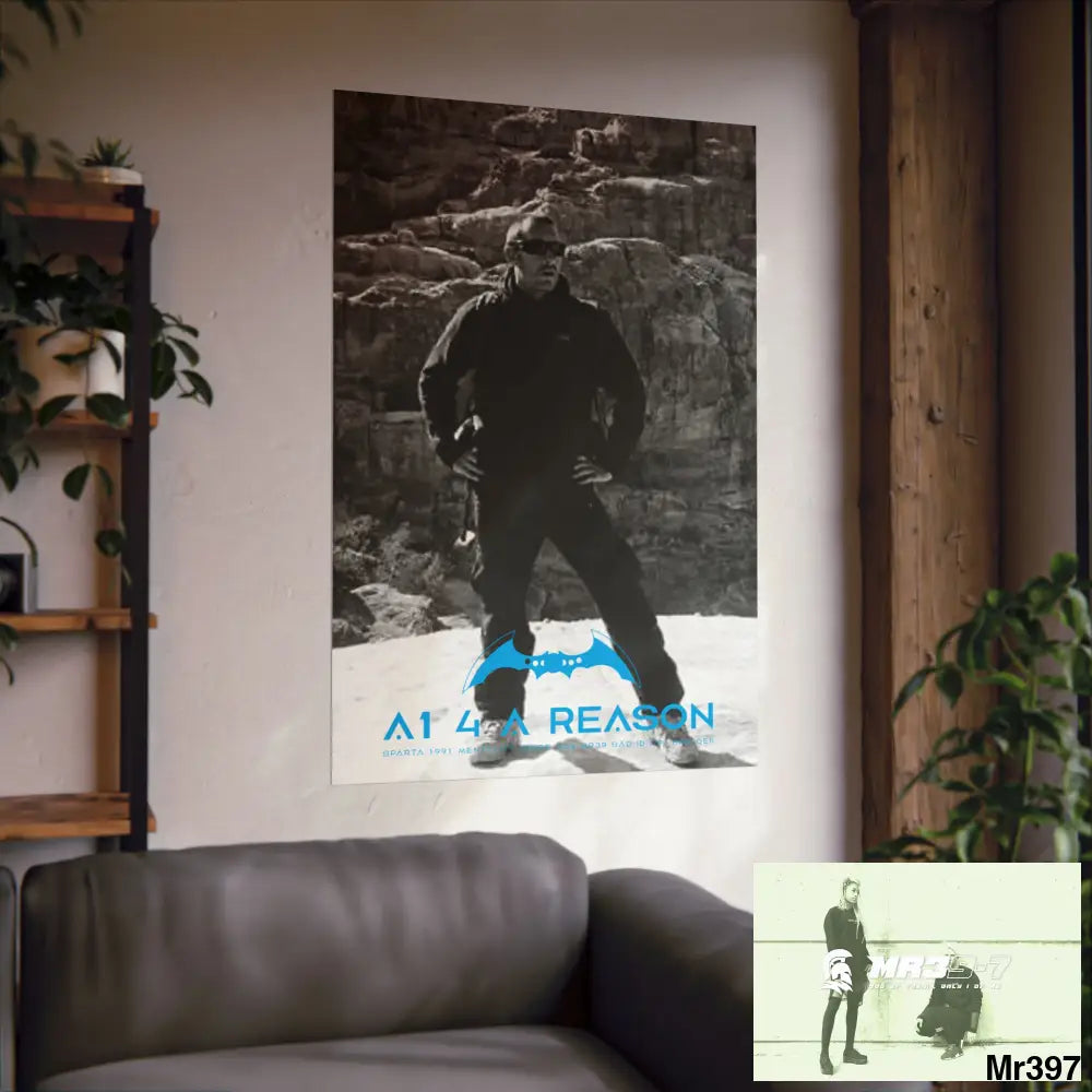 (Jordan) A1 4 Reason Matte Vertical Posters Poster