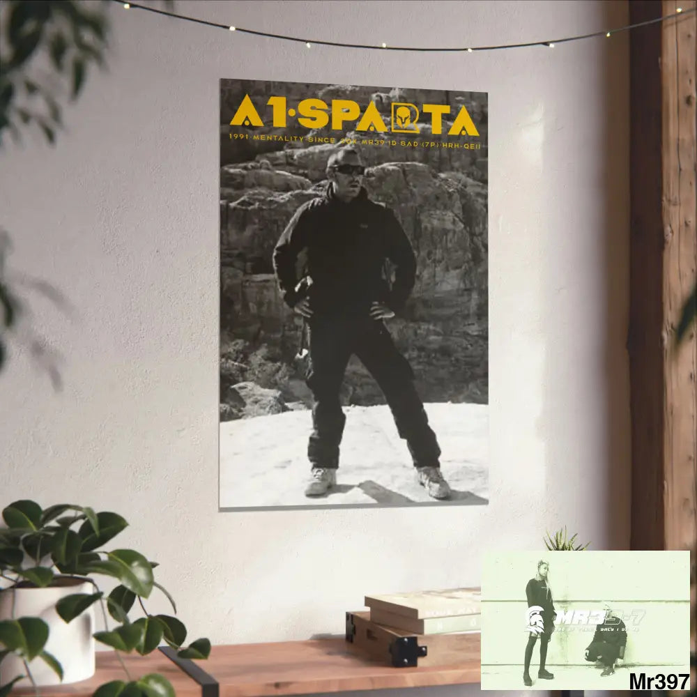 (Jordan) A1- Sparta Matte Vertical Posters Poster