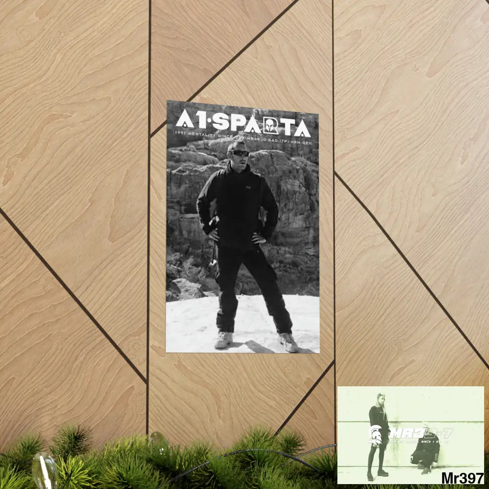 (Jordan) A1- Sparta Matte Vertical Posters Poster