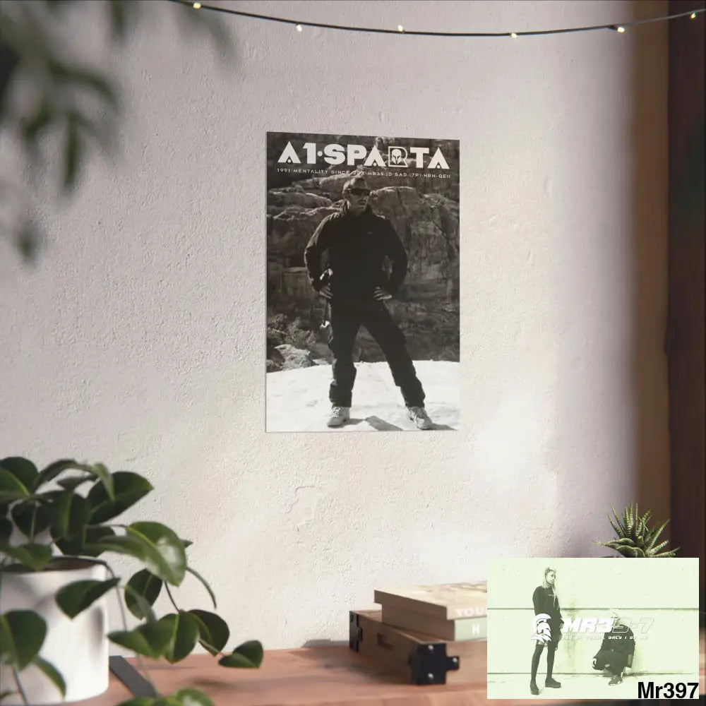 (Jordan) A1- Sparta Matte Vertical Posters Poster