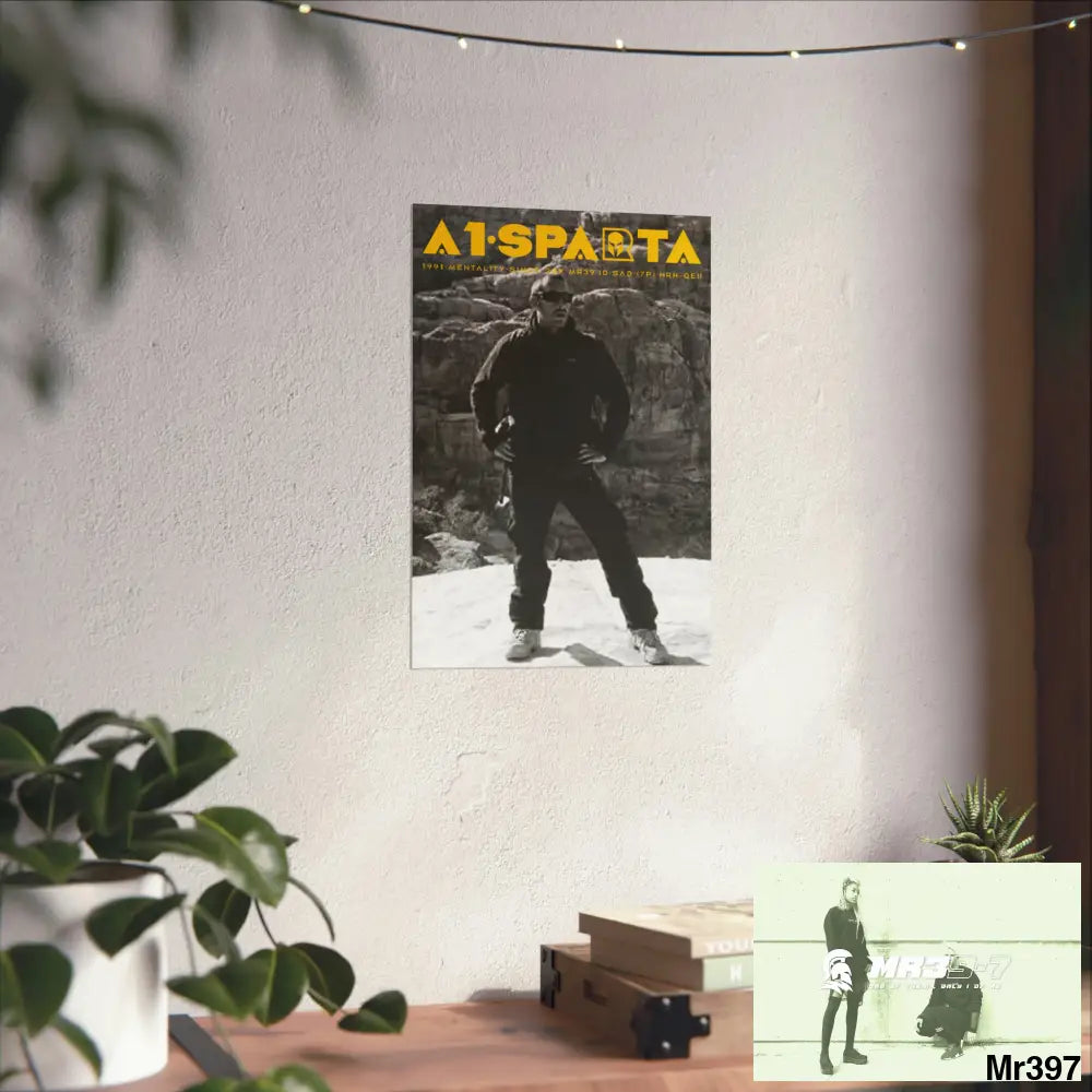 (Jordan) A1- Sparta Matte Vertical Posters Poster