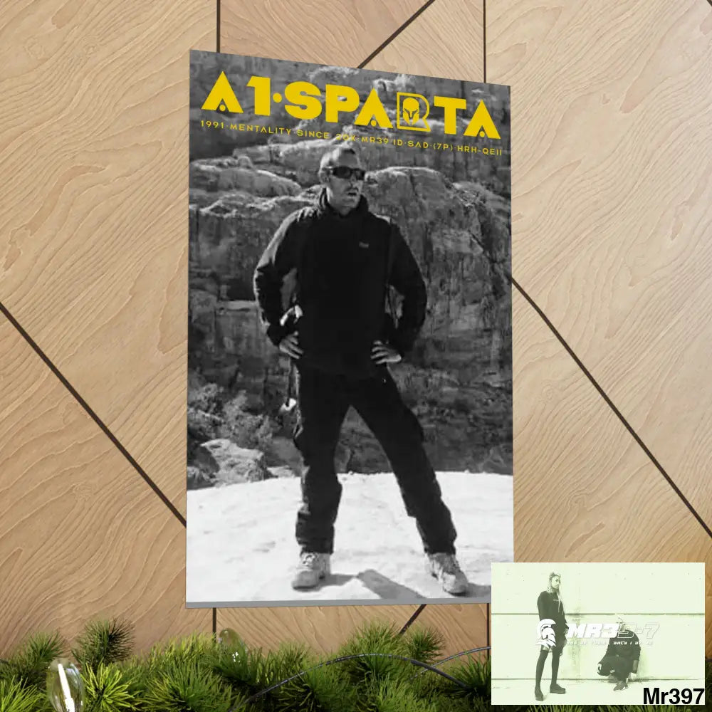 (Jordan) A1- Sparta Matte Vertical Posters Poster