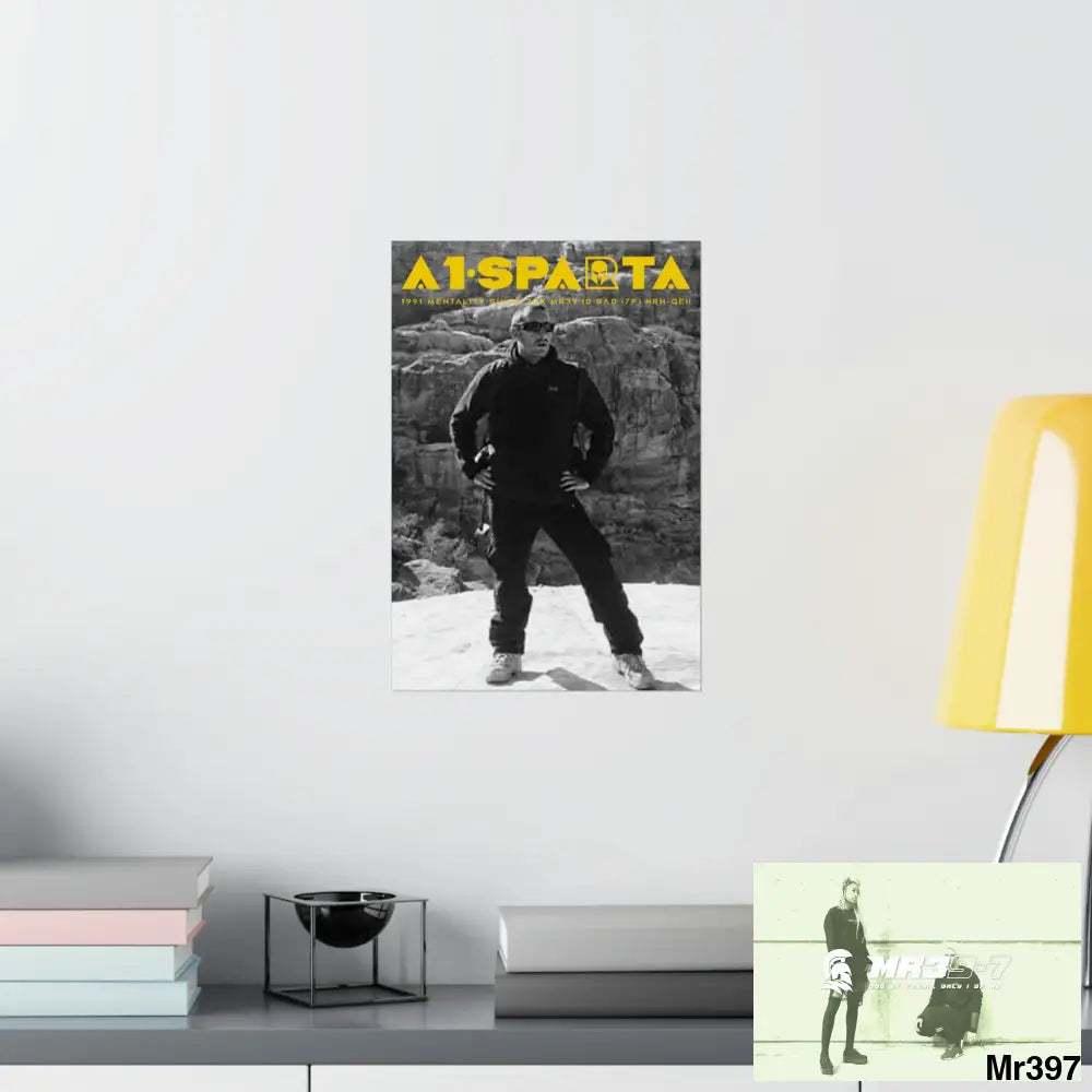 (Jordan) A1- Sparta Matte Vertical Posters Poster