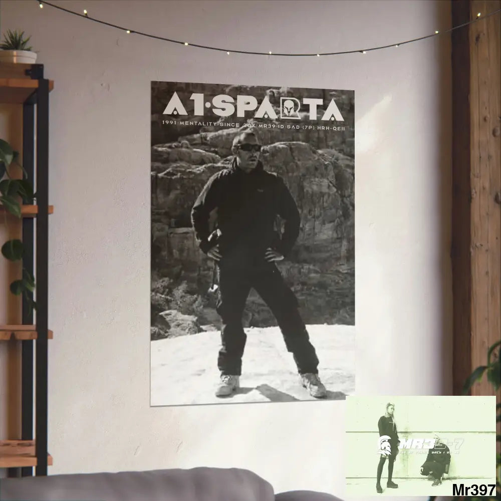 (Jordan) A1- Sparta Matte Vertical Posters Poster