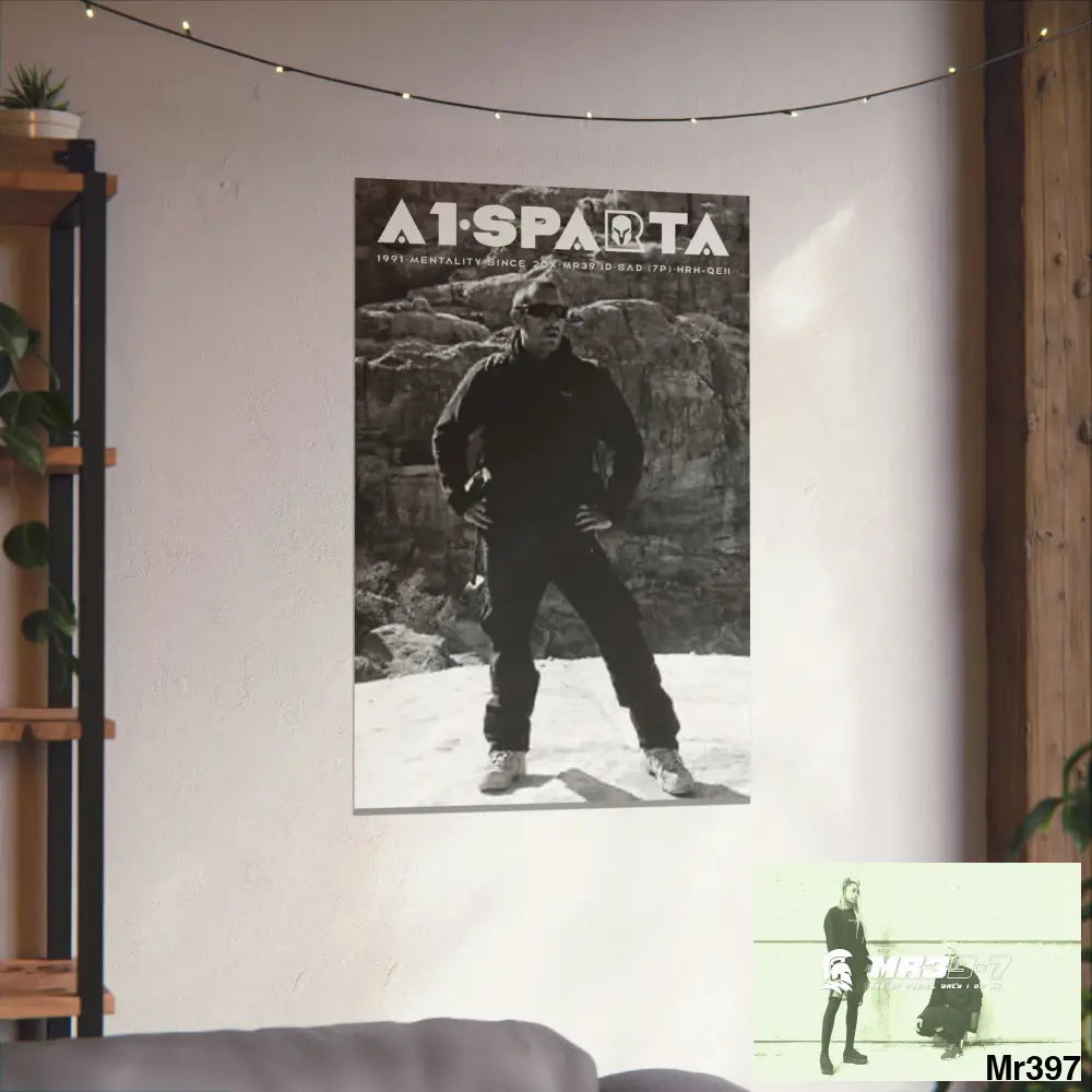 (Jordan) A1- Sparta Matte Vertical Posters Poster
