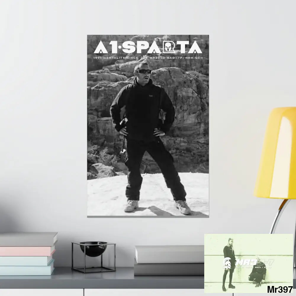 (Jordan) A1- Sparta Matte Vertical Posters Poster
