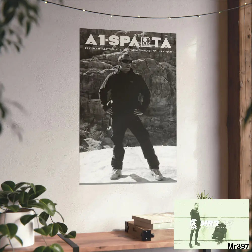 (Jordan) A1- Sparta Matte Vertical Posters Poster