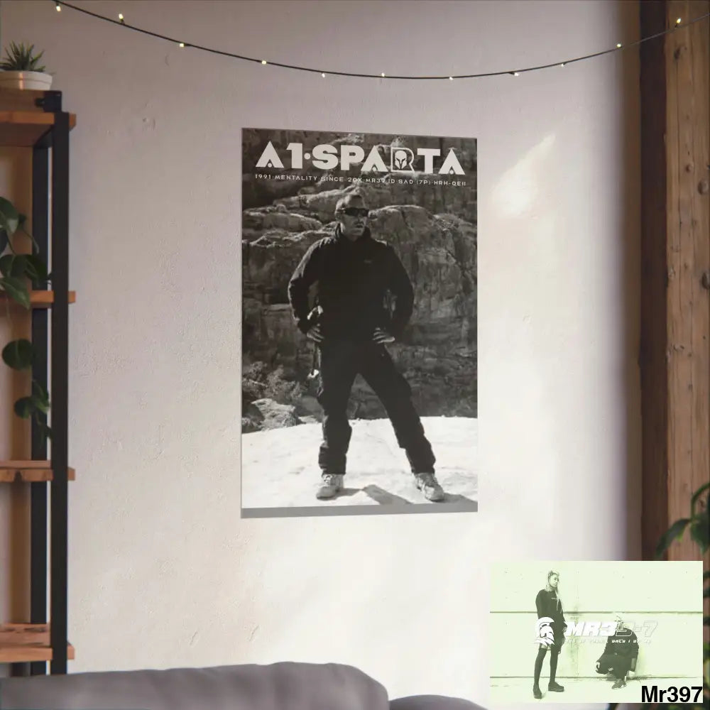 (Jordan) A1- Sparta Matte Vertical Posters Poster